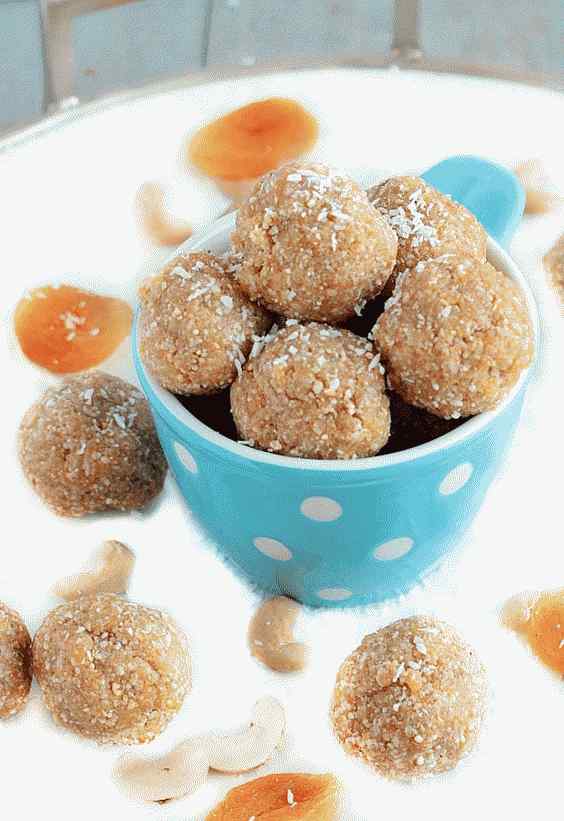 Receta de picaduras de energía saludable