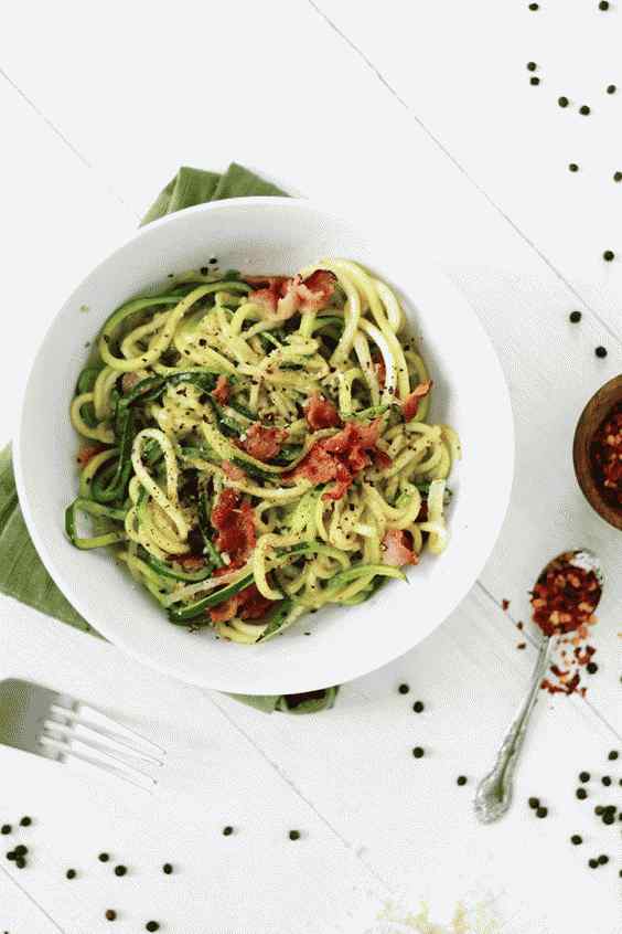 Cacio e Pepe s slanino
