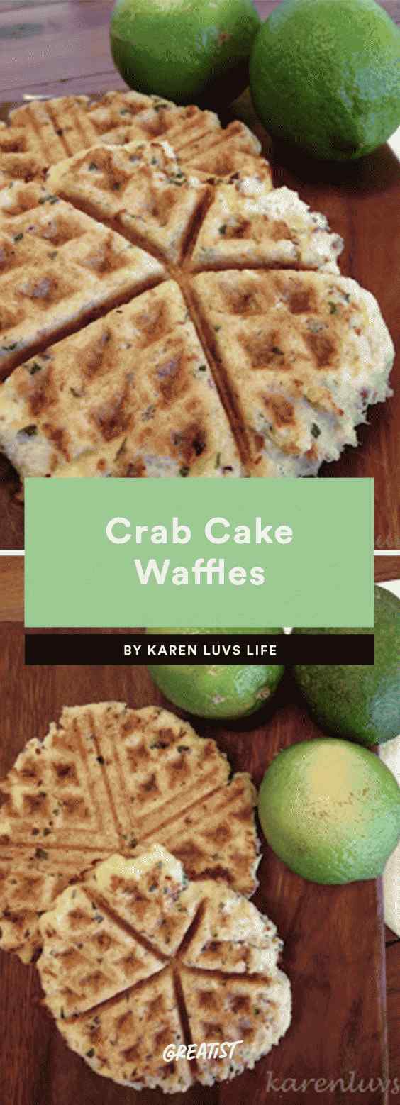 Gaufres au crabe