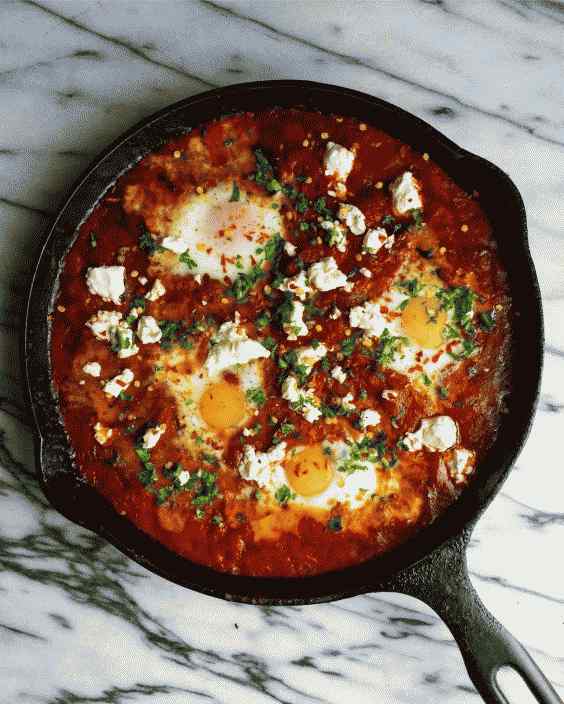 10. Chorizo picant Shakshuka