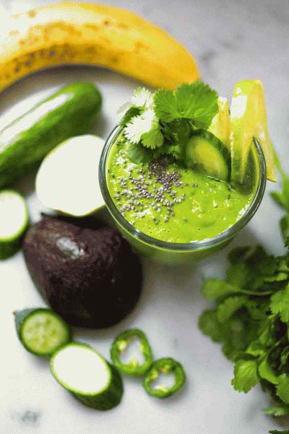 15. Smoothie verde mexican