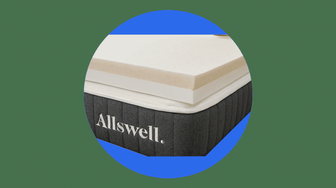 Saltea Allswell 4 ″ cu spumă de memorie